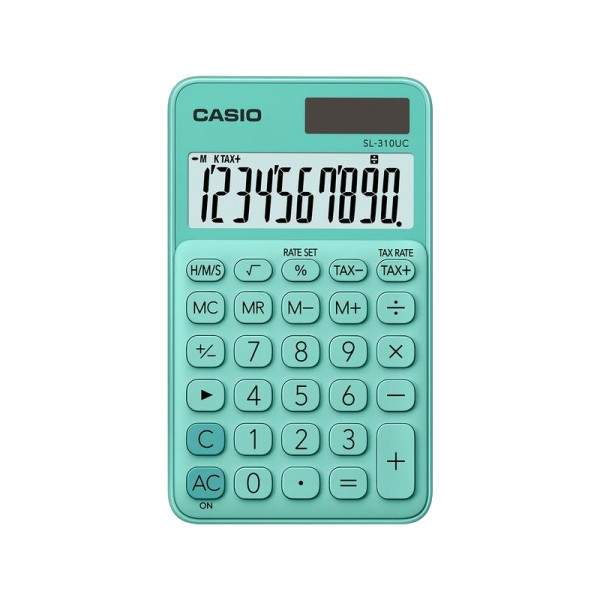 Calculadora Casio Sl310ncbu azul sl310ucbu 0.8 x 7 11.8 cm color sl310ucgn sl310uc