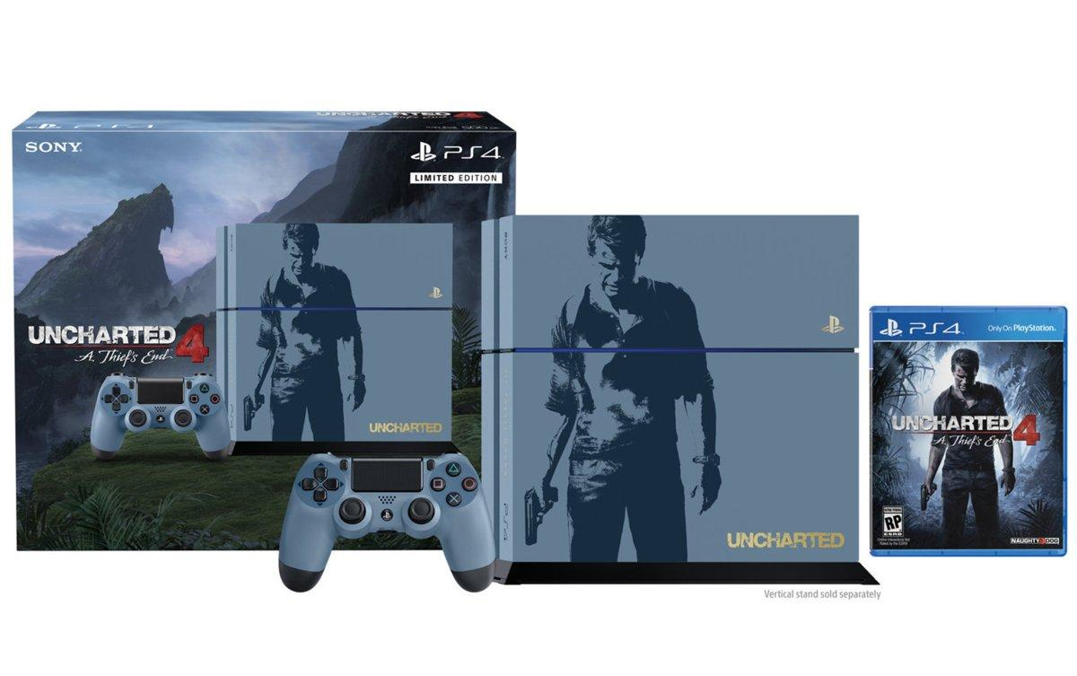 Pack PS4 Uncharted 4 + Consola - Sony - PS4 Negra, 1TB, Dualshock 4 - Exclusiva Media Markt