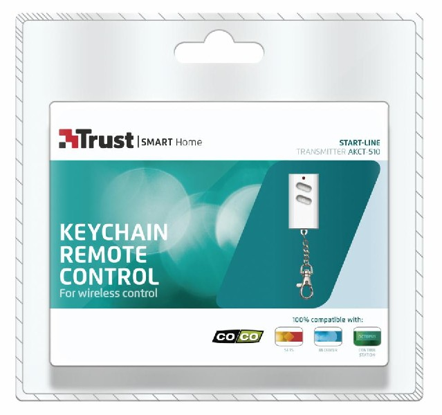 Mando control remoto - TRUST AKCT-510, Iluminación, Blanco, domótica
