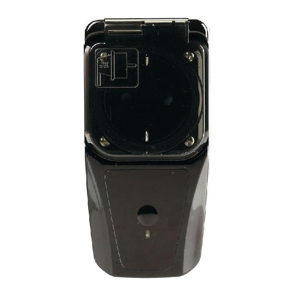 Atenuador para enchufe exterior - Tust AGDR-200, Regulable, Negro, domótica