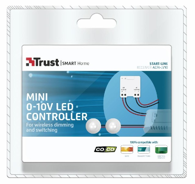 Regulador luz - TRUST ACM-LV10, 0-10V, Blanco, domótica