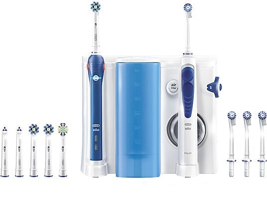 Centro de higiene dental - Oral-B OC-20 Irrigador, Cepillo dental PC3000+Irrigador Oxyjet,