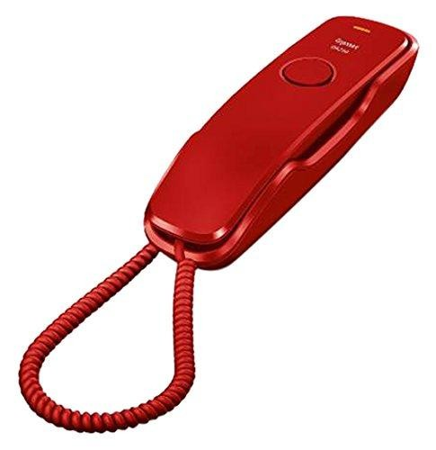 Teléfono - Gigaset DA210, 10 contactos, Rojo