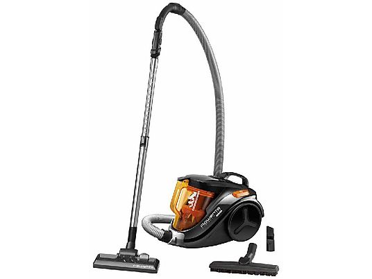 Aspirador sin bolsa - Rowenta RO 3753, 750 W, Capacidad 1.5 L, Sistema ciclónico, Naranja