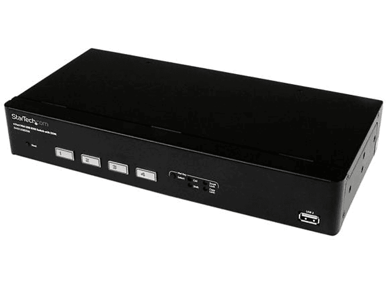 Switch KVM | StarTech.com SV431USBDDM Switch Conmutador KVM 4 Puertos VGA USB Conmutado Rapido DDM