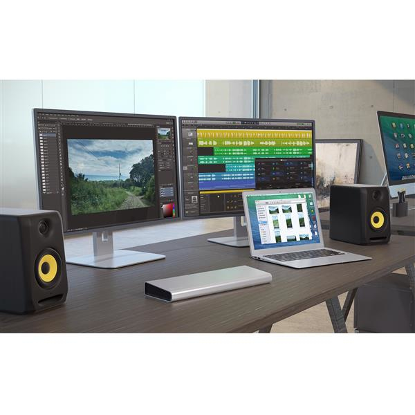 Docking Station - StarTech.com TB2DOCK4K2DP Replicador Puertos Thunderbolt 2 de Vídeo Doble DP