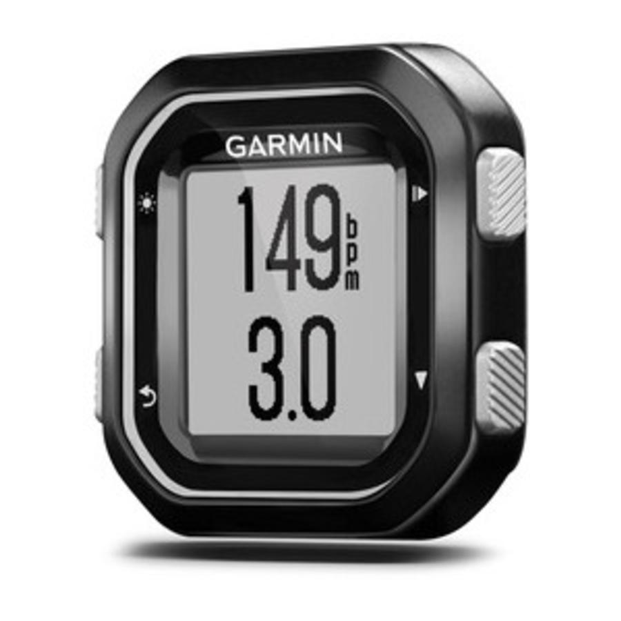 Reloj Garmin muestra 149 bpm y 3.0. Reloj negro con pantalla gris.