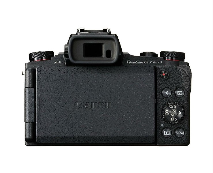 Cámara - Canon PowerShot G1 X Mark III, Sensor CMOS, 24.2 MP, Vídeo Full HD, Zoom óptico 3x,
