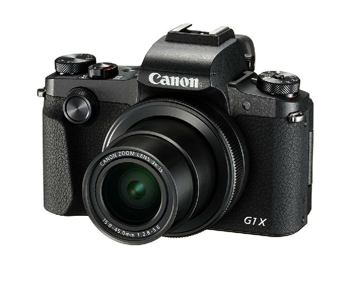 Cámara - Canon PowerShot G1 X Mark III, Sensor CMOS, 24.2 MP, Vídeo Full HD, Zoom óptico 3x,
