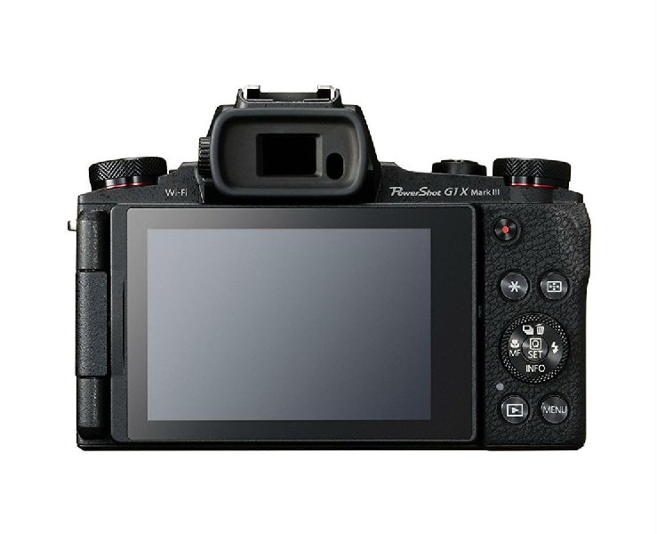 Cámara - Canon PowerShot G1 X Mark III, Sensor CMOS, 24.2 MP, Vídeo Full HD, Zoom óptico 3x,