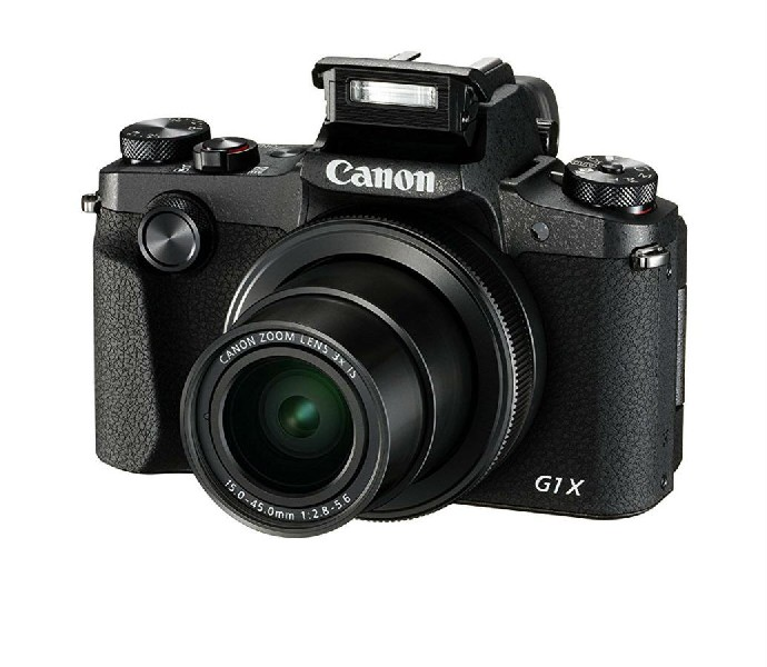 Cámara - Canon PowerShot G1 X Mark III, Sensor CMOS, 24.2 MP, Vídeo Full HD, Zoom óptico 3x,