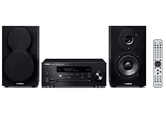 Microcadena - Yamaha MCR-N470D, 44W, Home audio, Bluetooth, AirPlay, negro
