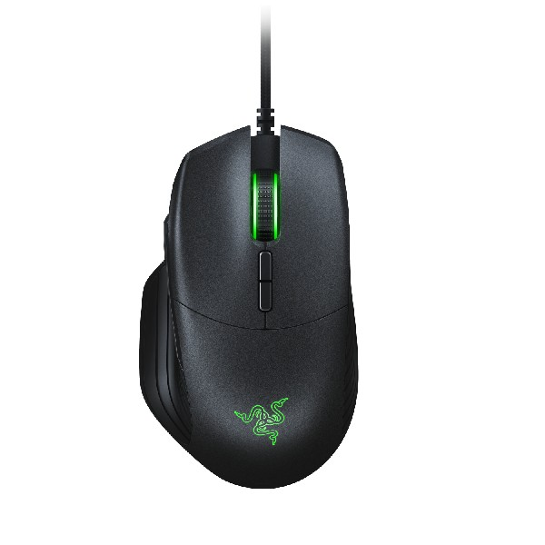 Ratón gaming - Razer Basilisk, Óptico, 16000 ppp, Negro y verde