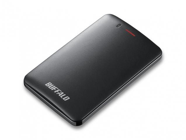 Disco duro externo - Buffalo MiniStation SSD, 480GB