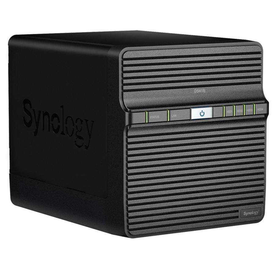 Servidor NAS - Synology DS418J, Ethernet
