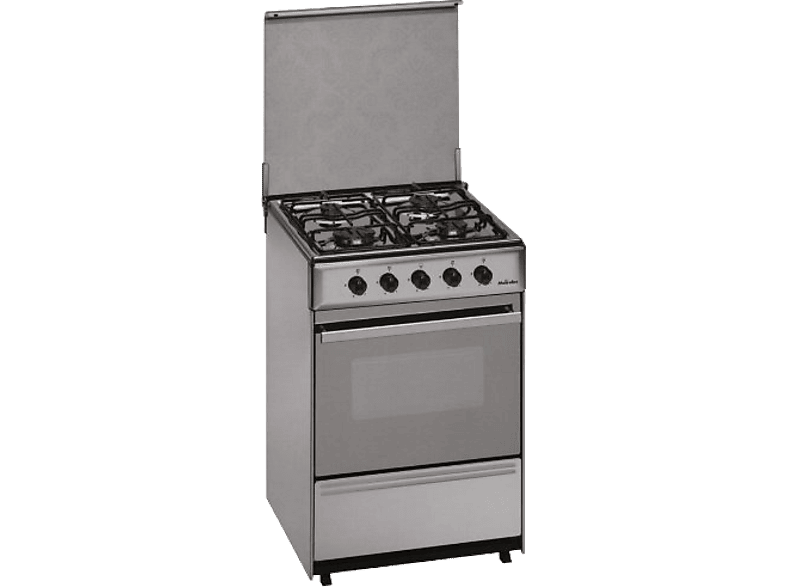 Cocina - Meireles 92540 Xgv G2540 V X, Encimera y horno de gas natural Con 4 Quemadores