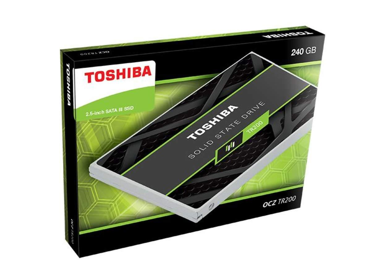 Disco duro SSD de 240 GB - Toshiba TR200, SATA III, 2.5"
