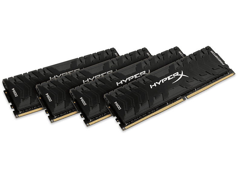 Memoria Ram | Kingston HyperX Predator DDR4 16GB Kit4 3200 CL16 XMP