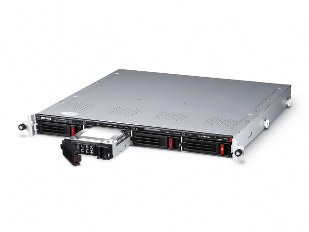 Servidor NAS - Buffalo TeraStation 5410RN, Bastidor (1U), Ethernet, Negro