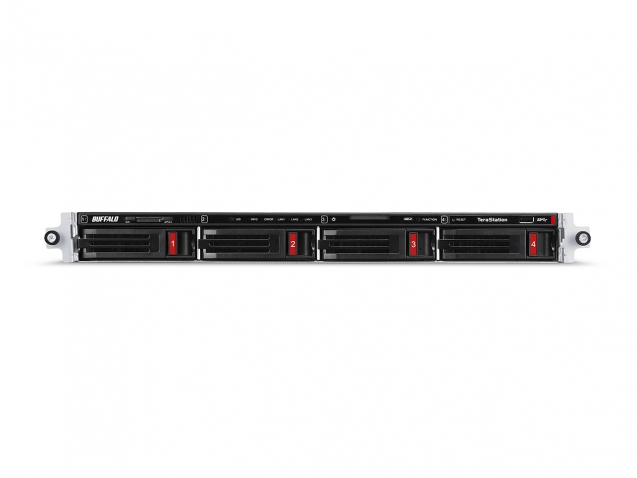 Servidor NAS - Buffalo TeraStation 5410RN, Bastidor (1U), Ethernet, Negro