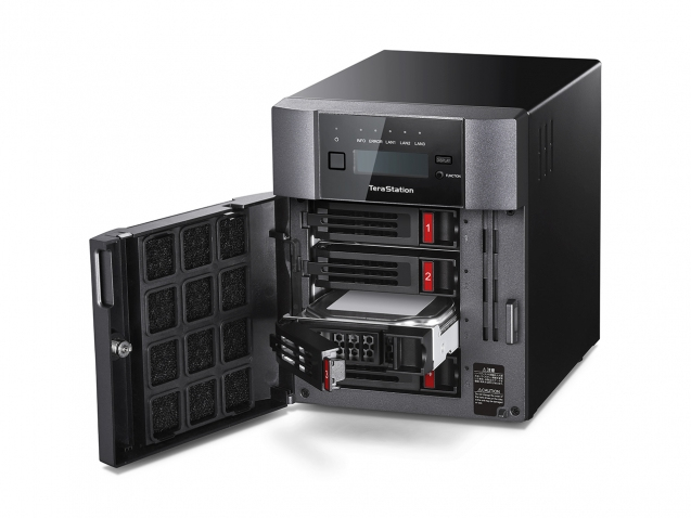 Servidor NAS - Buffalo TeraStation 5410DN, Escritorio, Ethernet, Negro