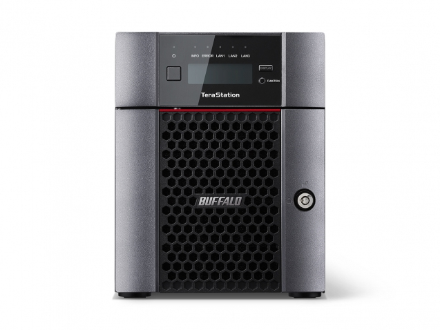 Servidor NAS - Buffalo TeraStation 5410DN, Escritorio, Ethernet, Negro