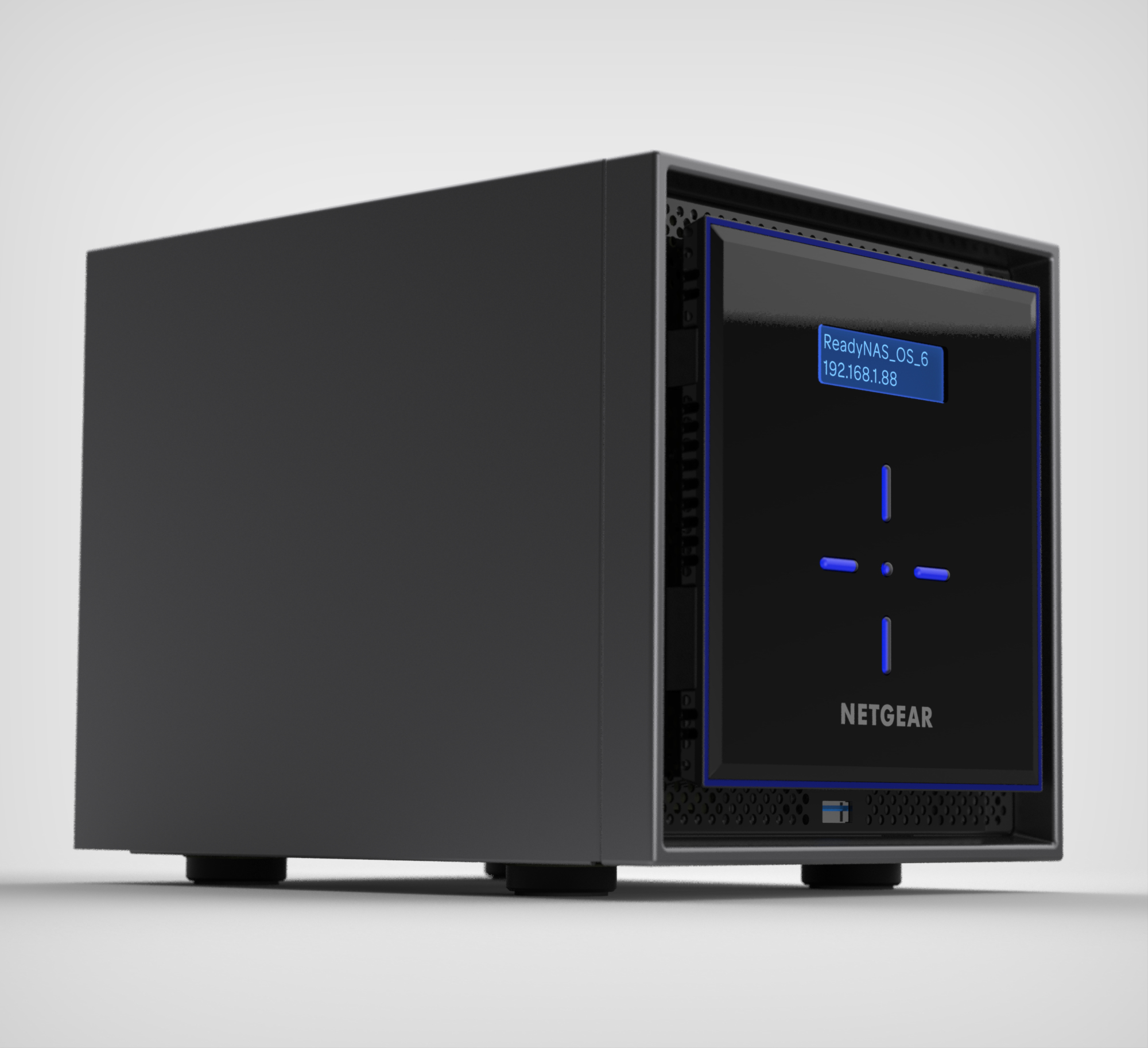 Servidor NAS - Netgear ReadyNAS 424, Ethernet