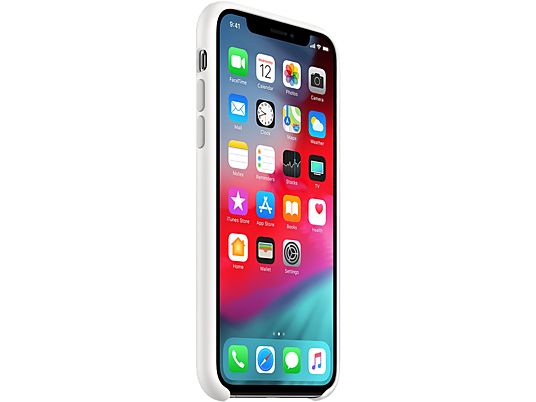 APPLE Silikon Case - Custodia (Adatto per modello: Apple iPhone XS Max)