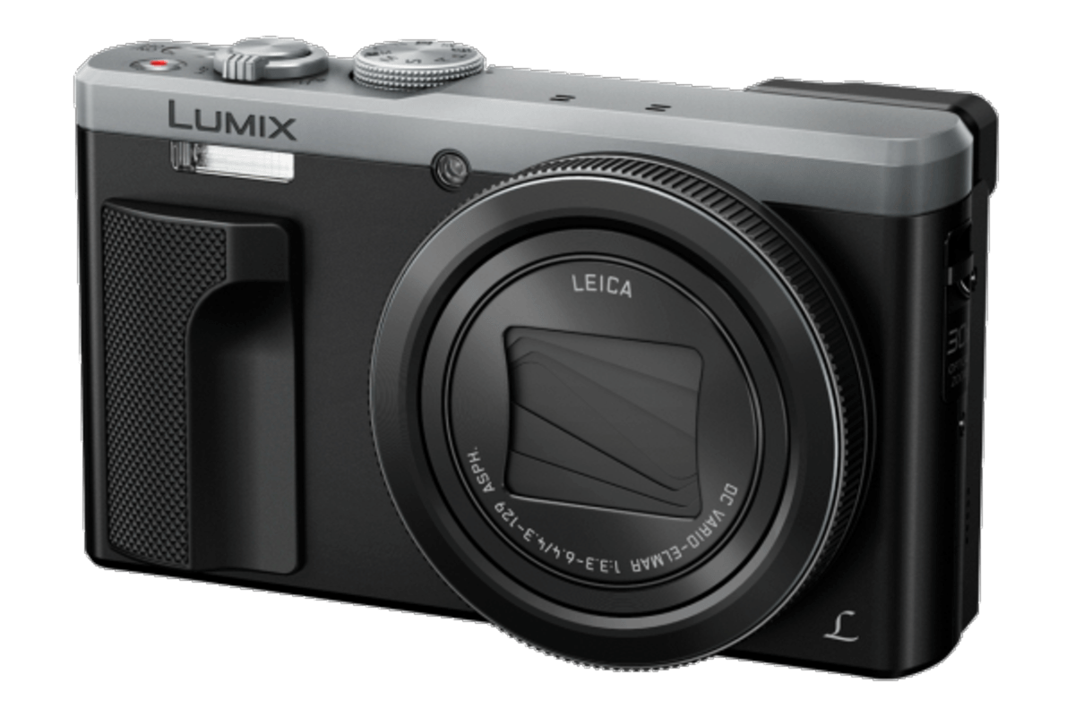 Panasonic Lumix Dmctz80 18.1mp wifi 4k zoom 30x dctz80 compacta de 181 super objetivo f3.3f6.4 24720mm estabilizador raw color plata 18mp camara dmctz80egs titanio tz80 silver negro 18.1 806400 12.3 4896 3672