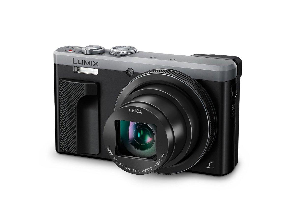Cámara - Panasonic Lumix DMC-TZ80, 18.1MP, WiFi, 4K, Zoom óptico 30x
