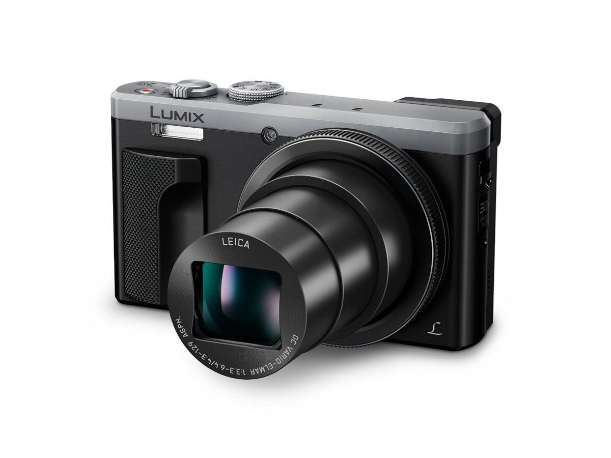 Cámara - Panasonic Lumix DMC-TZ80, 18.1MP, WiFi, 4K, Zoom óptico 30x