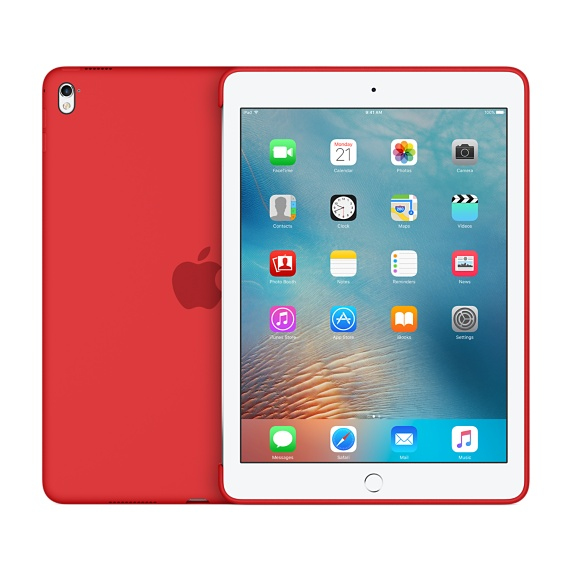 Carcasa para iPad Pro 9.7" - Apple Silicone Case, Rojo