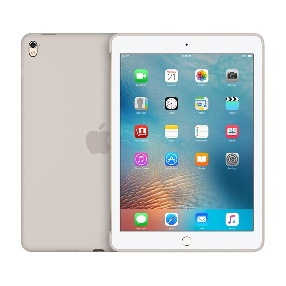 Carcasa para iPad Pro 9.7" - Apple Silicone Case, Gris Piedra