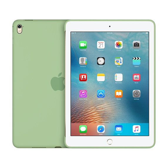 Carcasa para iPad Pro 9.7" - Apple Silicone Case, Verde menta