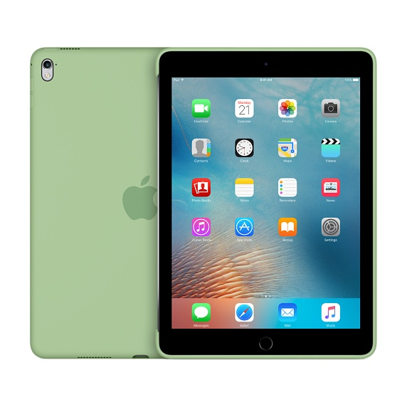 Carcasa para iPad Pro 9.7" - Apple Silicone Case, Verde menta