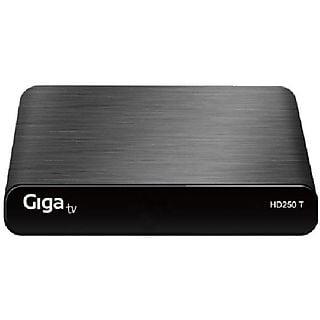Sintonizador TDT - GigaTV HD250 T, HDMI, USB, Euroconector, DVB-T2 (TDT2)