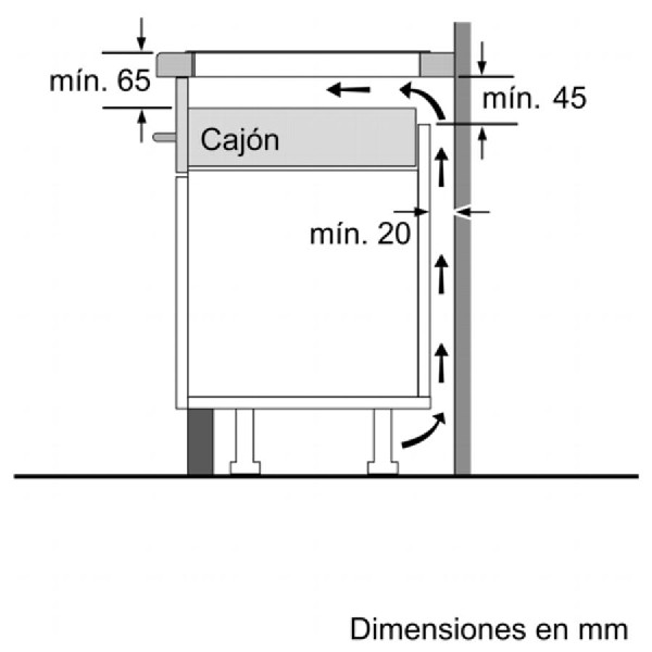 Encimera - Bosch PID672FC1E, Eléctrica, Inducción, 3 zonas, 32 cm, Blanco