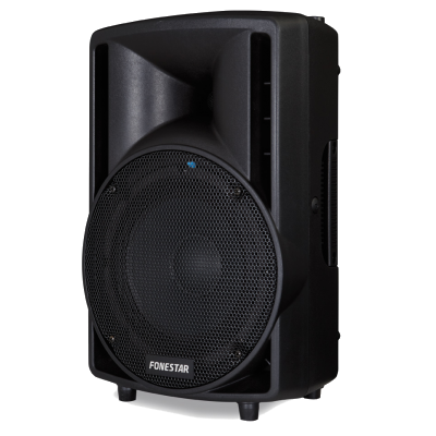 Altavoz de gran potencia - Fonestar SB-3608, 200 W, Woofer 8, Asa transporte, Negro