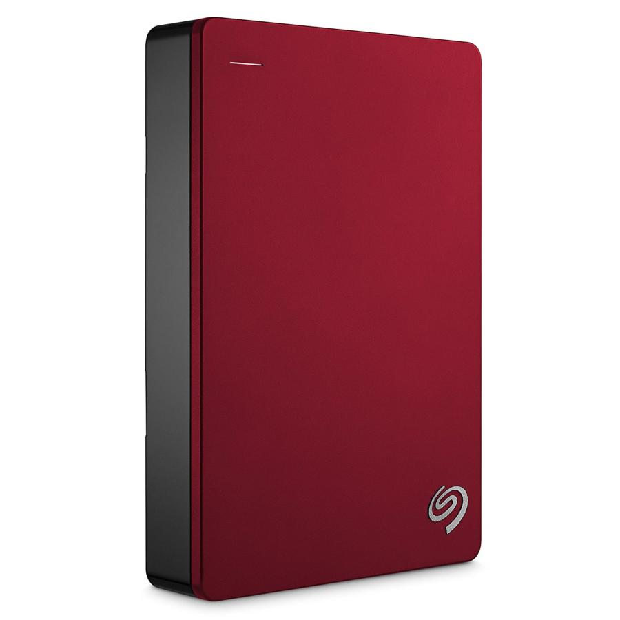 Disco Duro 4 TB - Seagate Backup Plus Portable, 2.5", Color Rojo