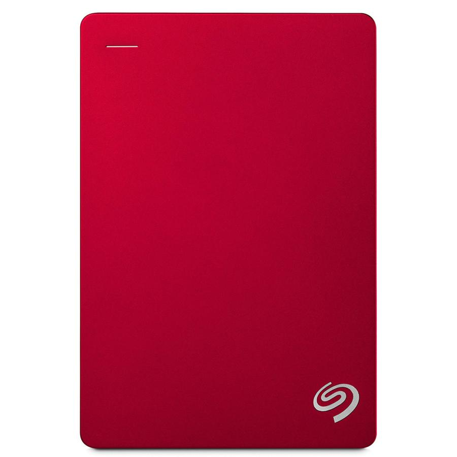 Disco Duro 4 TB - Seagate Backup Plus Portable, 2.5", Color Rojo