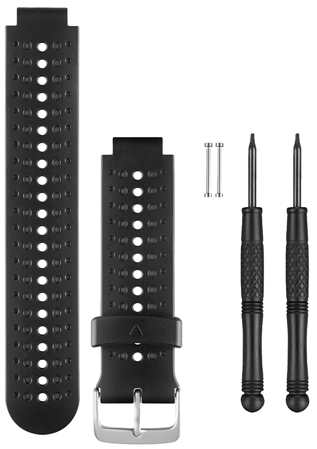 Recambio correa Forerunner - Garmin 010-11251-86, Negro y gris