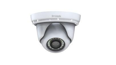 Cámara IP - D-LINK DCS-4802E, Sensor de movimiento, 30m, Interior y exterior, Blanco, domótica