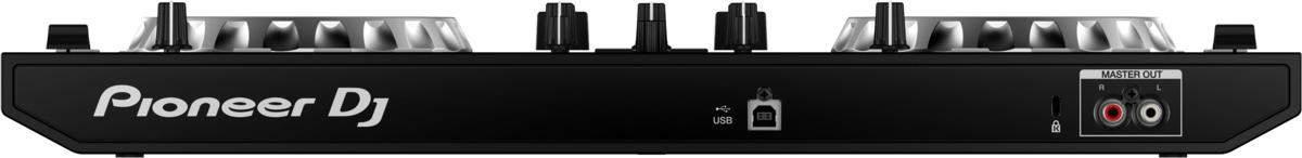 Controladora DJ - Pioneer DDJ-SB2, 2 canales, 4 pads, Filter Fade, USB