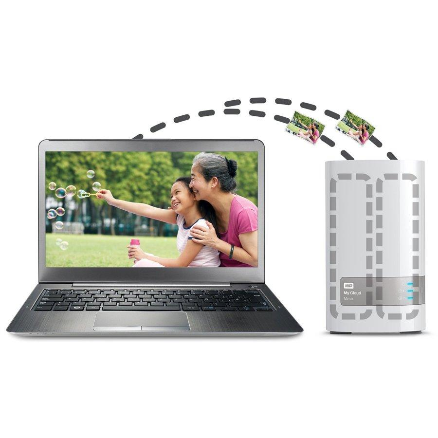 Servidor NAS - WD My Cloud Mirror (Gen 2), 2 Bahías, 6TB, Gigabit Ethernet