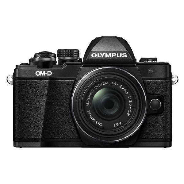 Cámara EVIL - Olympus OM-D E-M10 Mark II Negro + Objetivos 14-42 mm IIR + 40-150 mm II + Trípode