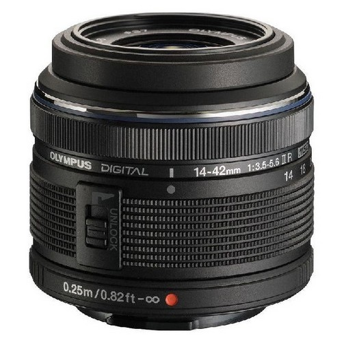 Cámara EVIL - Olympus OM-D E-M10 Mark II Negro + Objetivos 14-42 mm IIR + 40-150 mm II + Trípode