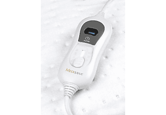 Calientacamas - Medisana HU 665, 60W, 3 niveles de temperatura, Desconexión automática, Blanco