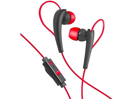 SBS Light Sport - Kopfhörer (In-ear, Rot/Schwarz)