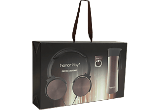 HONOR Play Geschenkbox mit Wasserflasche, Smartphone Halter/Ring und Honor Headphones