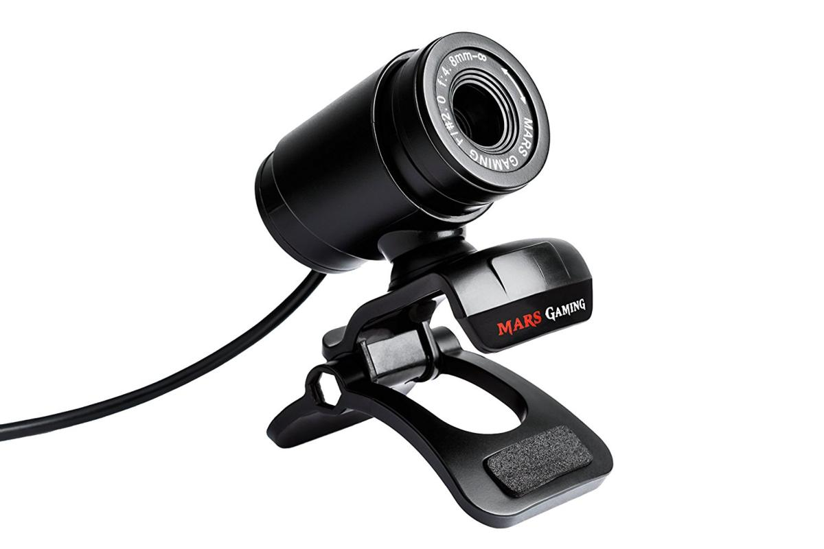 Webcam - Mars Gaming MW1, 5MP, 2560 x 1920 píxels, USB 2.0, con micrófono
